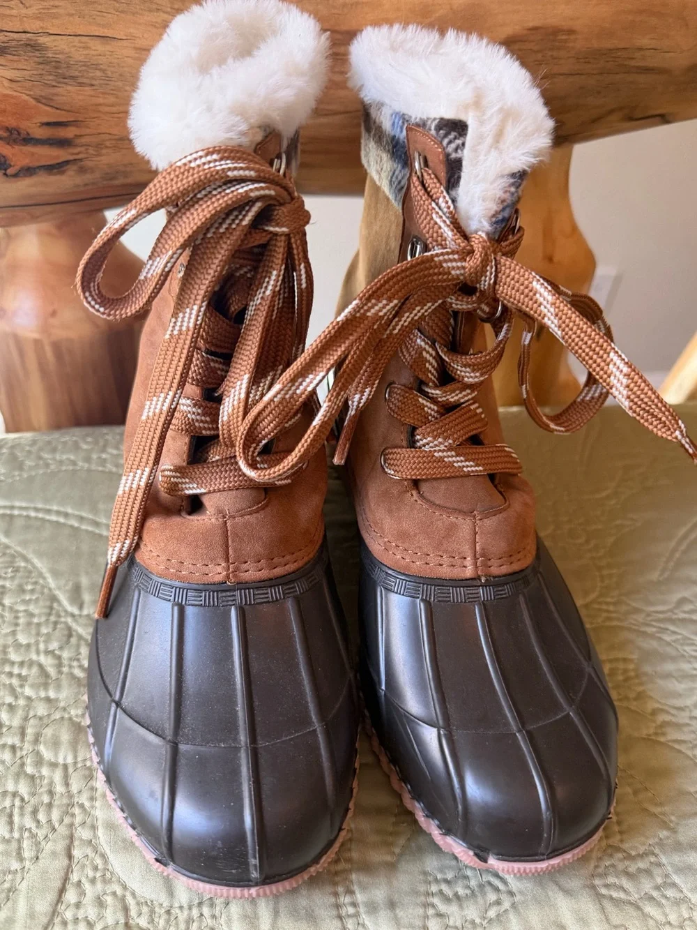 Maurices cozy faux